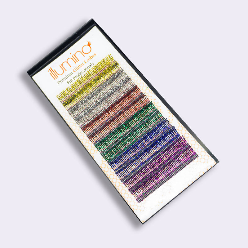 Specialty Lashes | B Curl | Color and Glitter