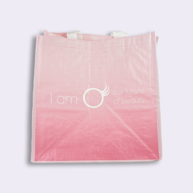 LARGE PINK SHOPPING BAGS