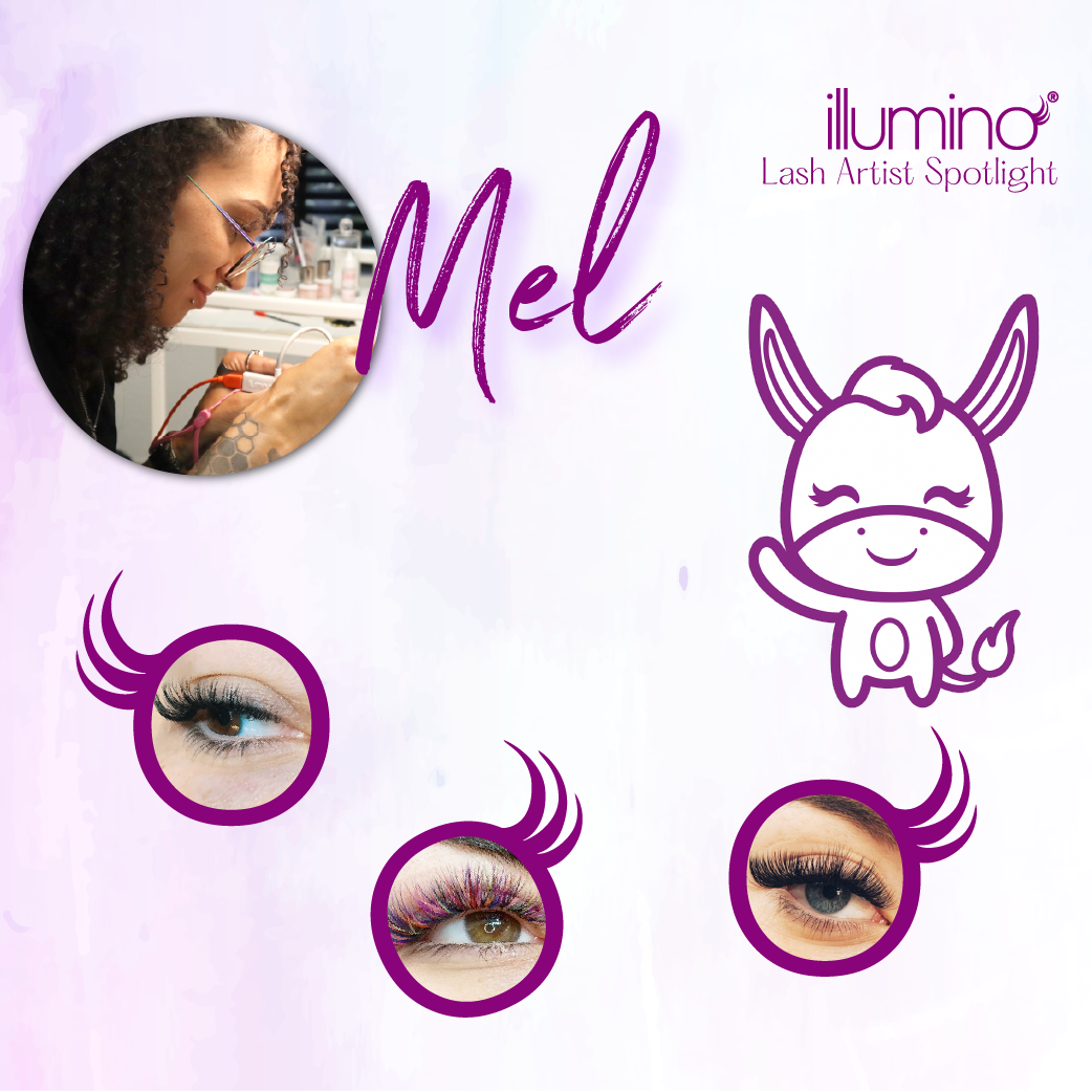 Say Hello to Mel; illumino's Newest In-House Lash Artist!