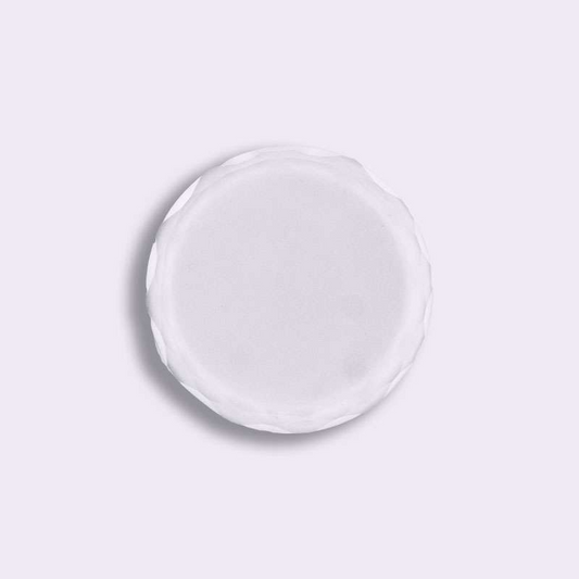 This sparkling crystal stone is designed to hold the right amount of eyelash extension glue. It assists with distributing an appropriate amount of glue to each individual eyelash. The crystal stone helps to maintain a sanitary and clean work surface and is also a convenient space saver.