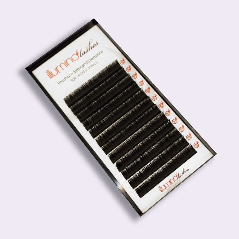 Essential Collection | D Curl Eyelash Extensions | Single Length โ illumino